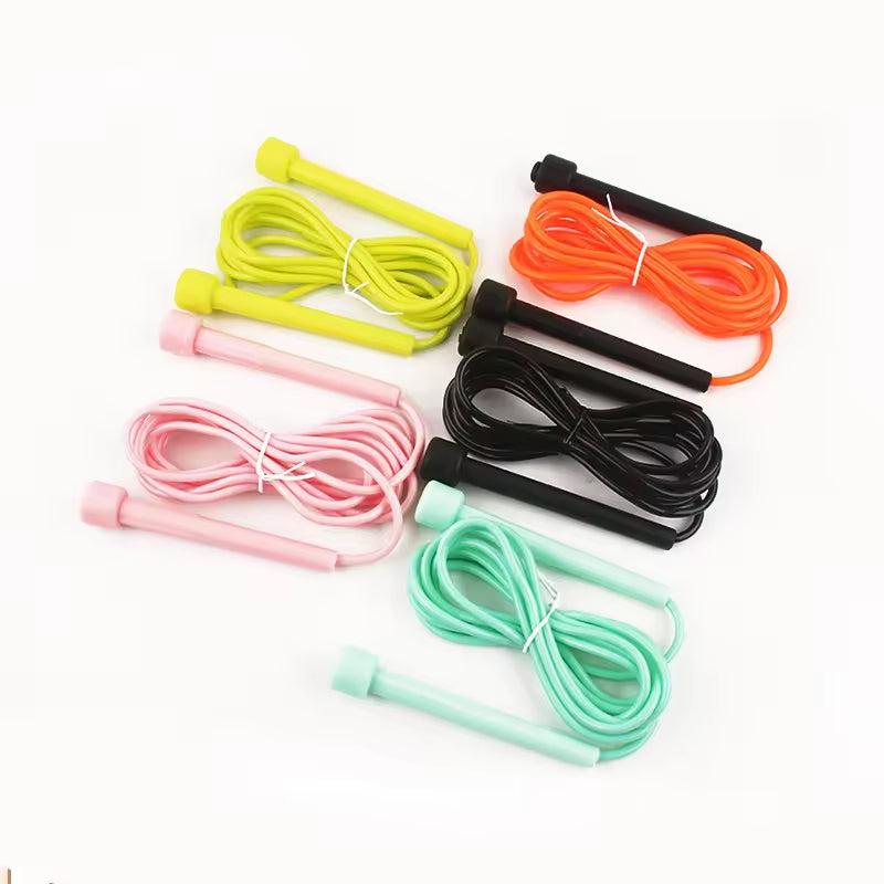 Colorful Pen Holder Handle Rop Pvc Rope Skipping Light Kids Jump Rope